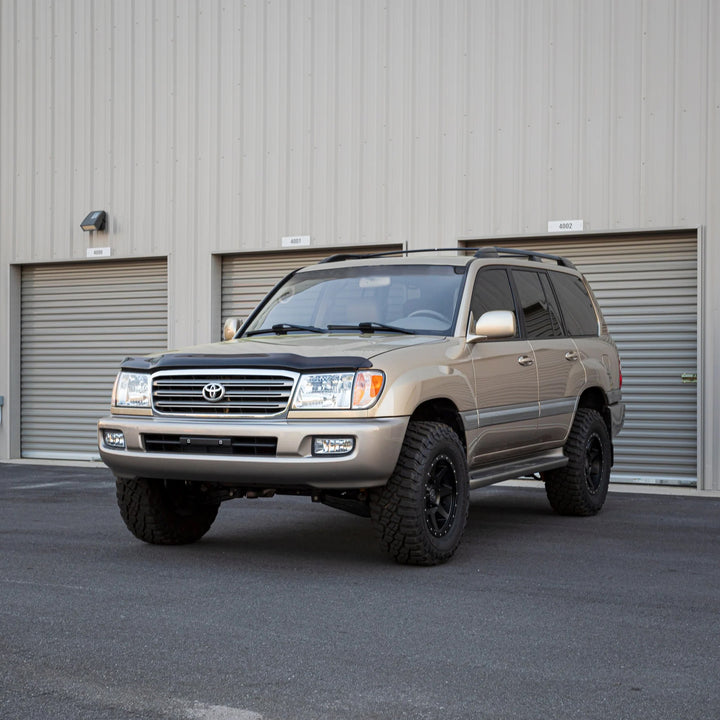 100 Series Land Cruiser with Black Icon Rebound Wheels