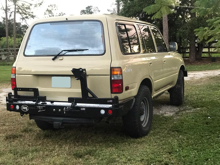80 Series LandCruiser Rear Bumper with Swingouts