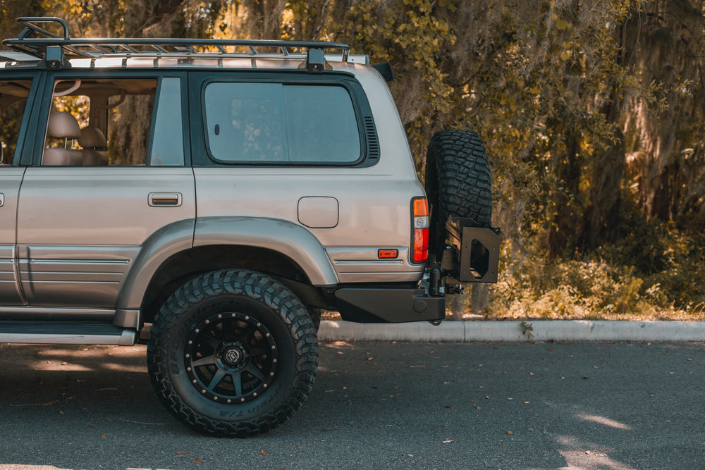 Dobinsons Rear Bumper with Swingouts for Toyota LandCruiser 80 Series