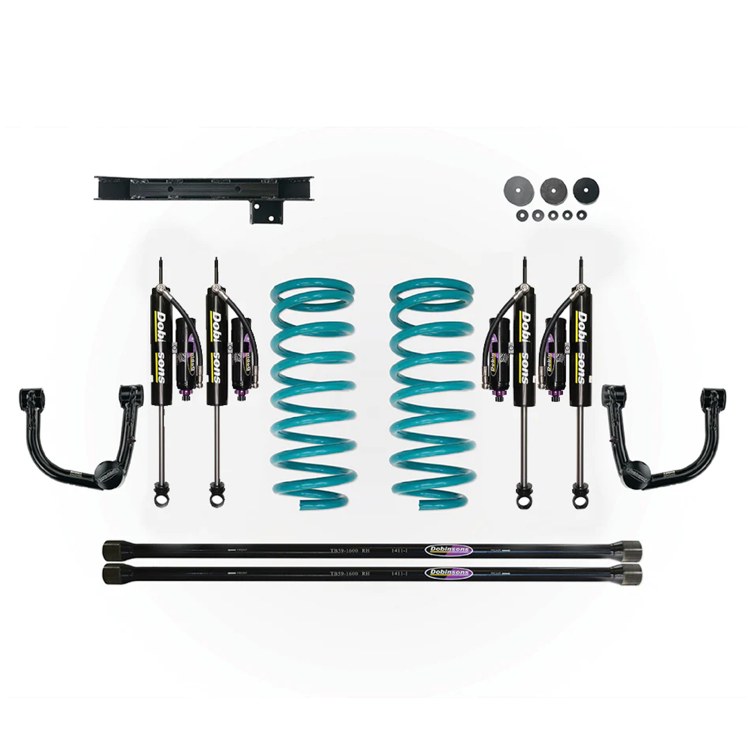 100 Series Land Cruiser Lift Kit | 2.5-3" Inch - MRR Adjustable Suspension | Dobinsons