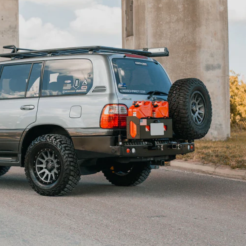 100 Series Land Cruiser Steel Rear Swing-out Bumper