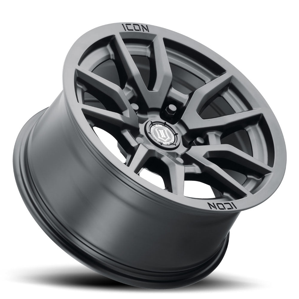 Jeep Gladiator Wheels Icon Vector 5 Black
