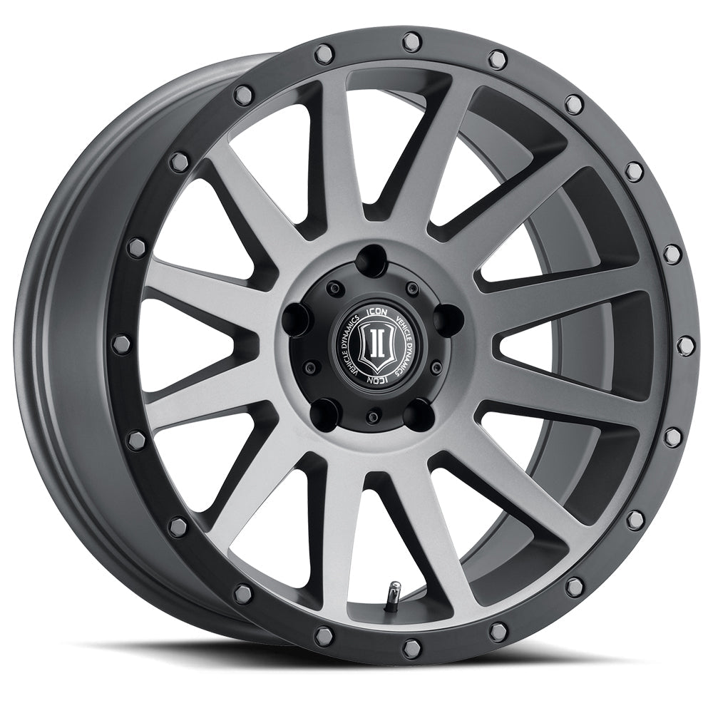 Wheels for Jeep Gladiator Icon Compression Titanium