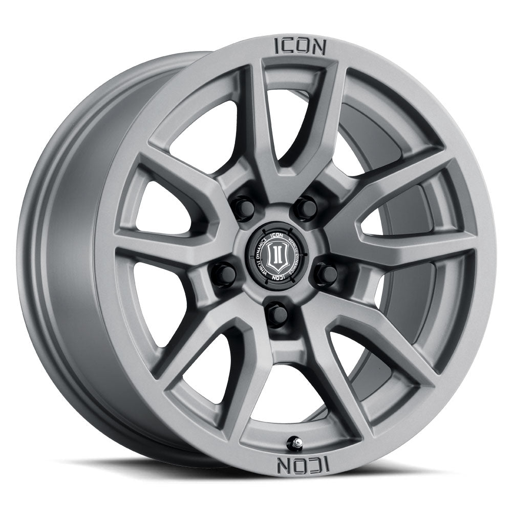Wheels for Jeep Gladiator Icon Vector 5 Titanium