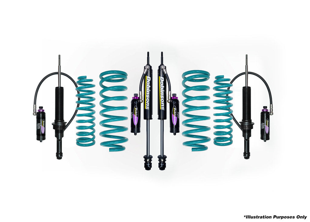 Dobinsons 1.5" to 3.5" MRR 3-way Adjustable Lift Kit Toyota FJ Cruiser 2010 to 2017 - DSSKITMRA08 - DSSKITMRA08