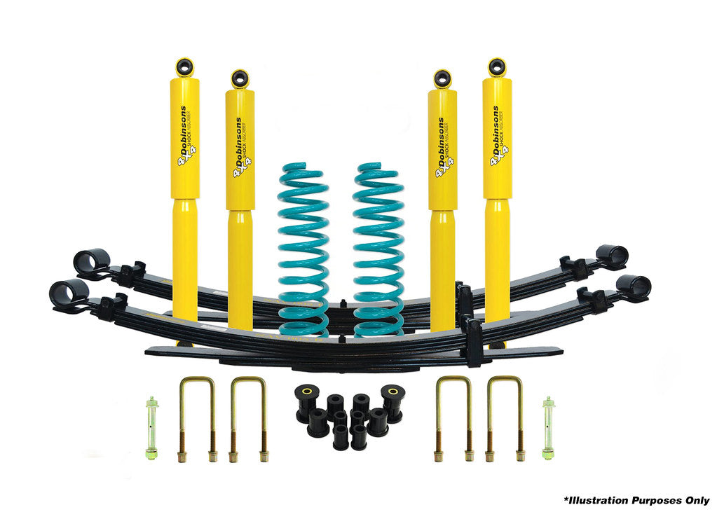 Dobinsons 4x4 Suspension Kit Landcruiser 70 Series - FZJ/HZJ 71, 74, 76 1999 to 2004 - dsskit027 - dsskit027