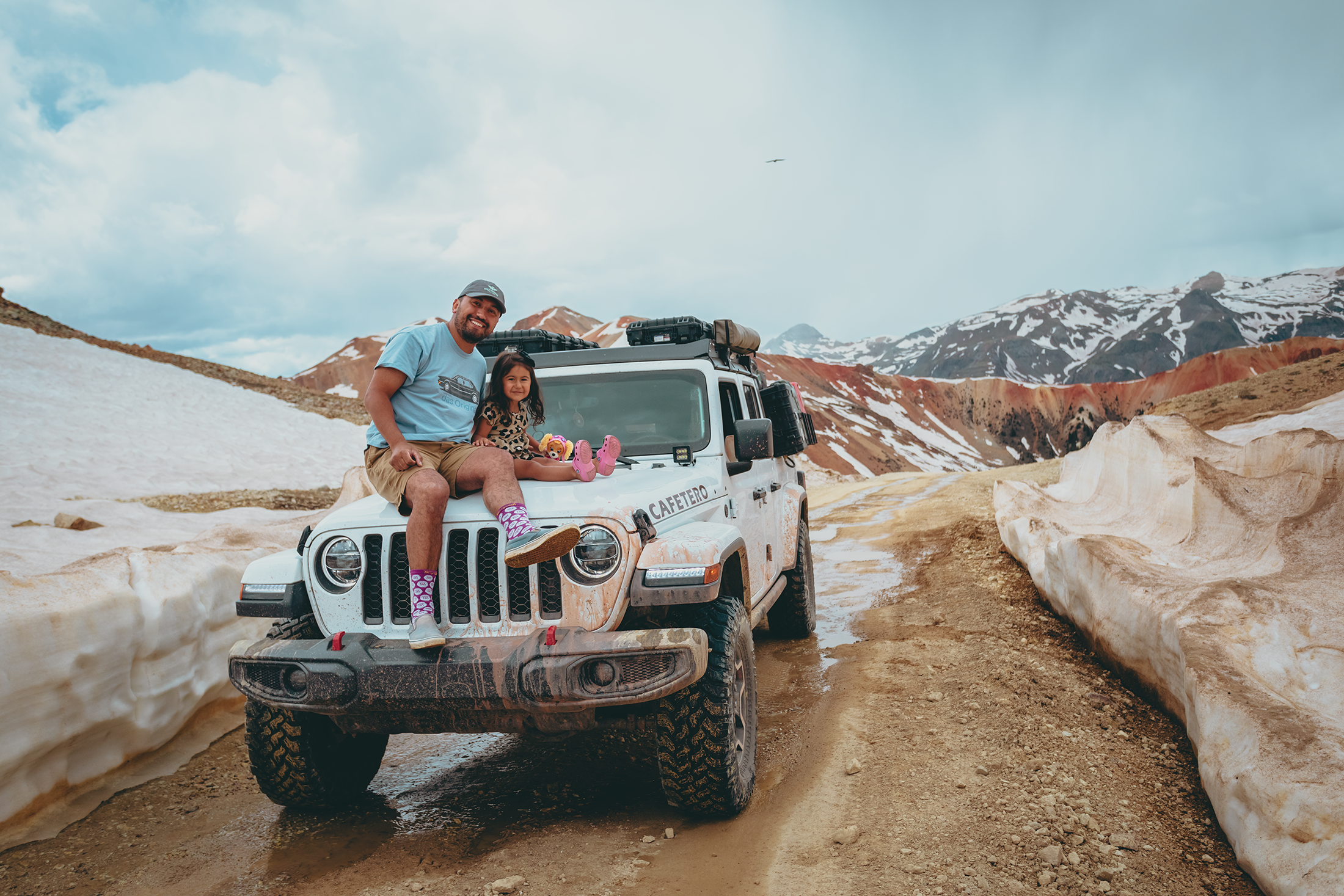 Jeep Gladiator on Overland Trip in Colorado Mountains
