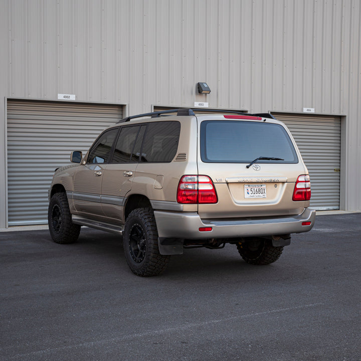 100 Series Land Cruiser with Black Icon Wheels