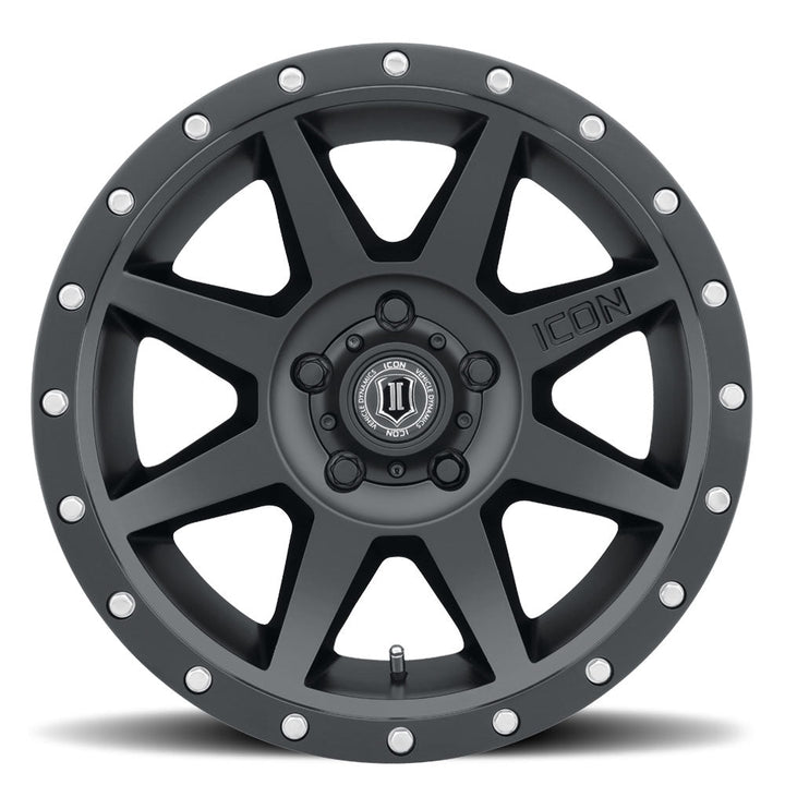 100 Series Land Cruiser Wheels Icon Rebound Satin Black