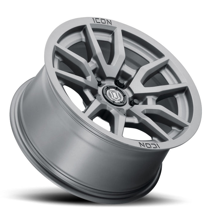 Jeep Gladiator Wheels Icon Vector 5 Titanium