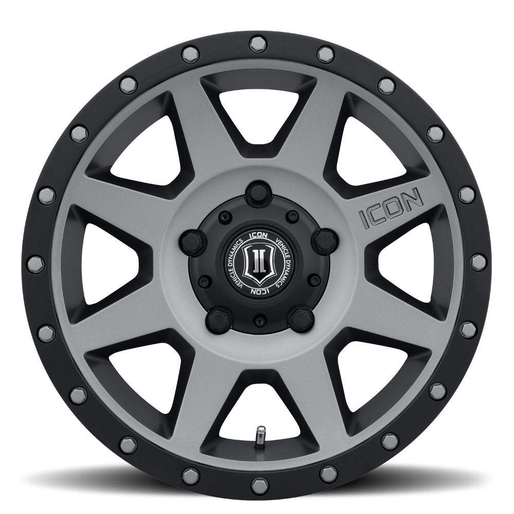 Wheels for Jeep Wrangler JL Icon Rebound Titanium