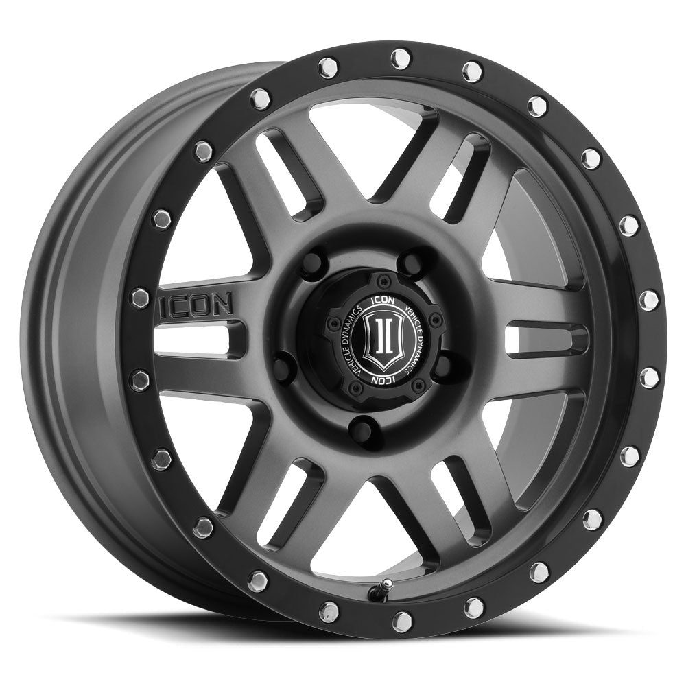 Wheels for Jeep Wrangler JL Icon SIx Speed Gunmental